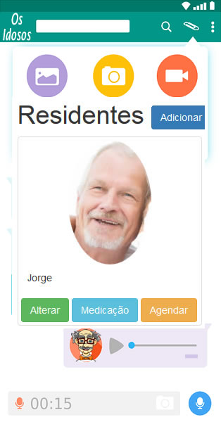 Mostrar todos os residentes